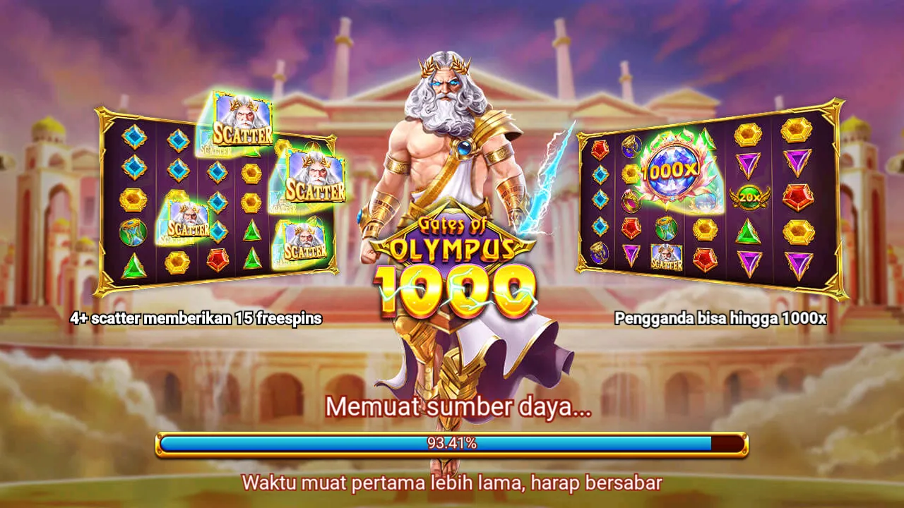 Slot Gates of Olympus Jackpot 5.5 Miliar